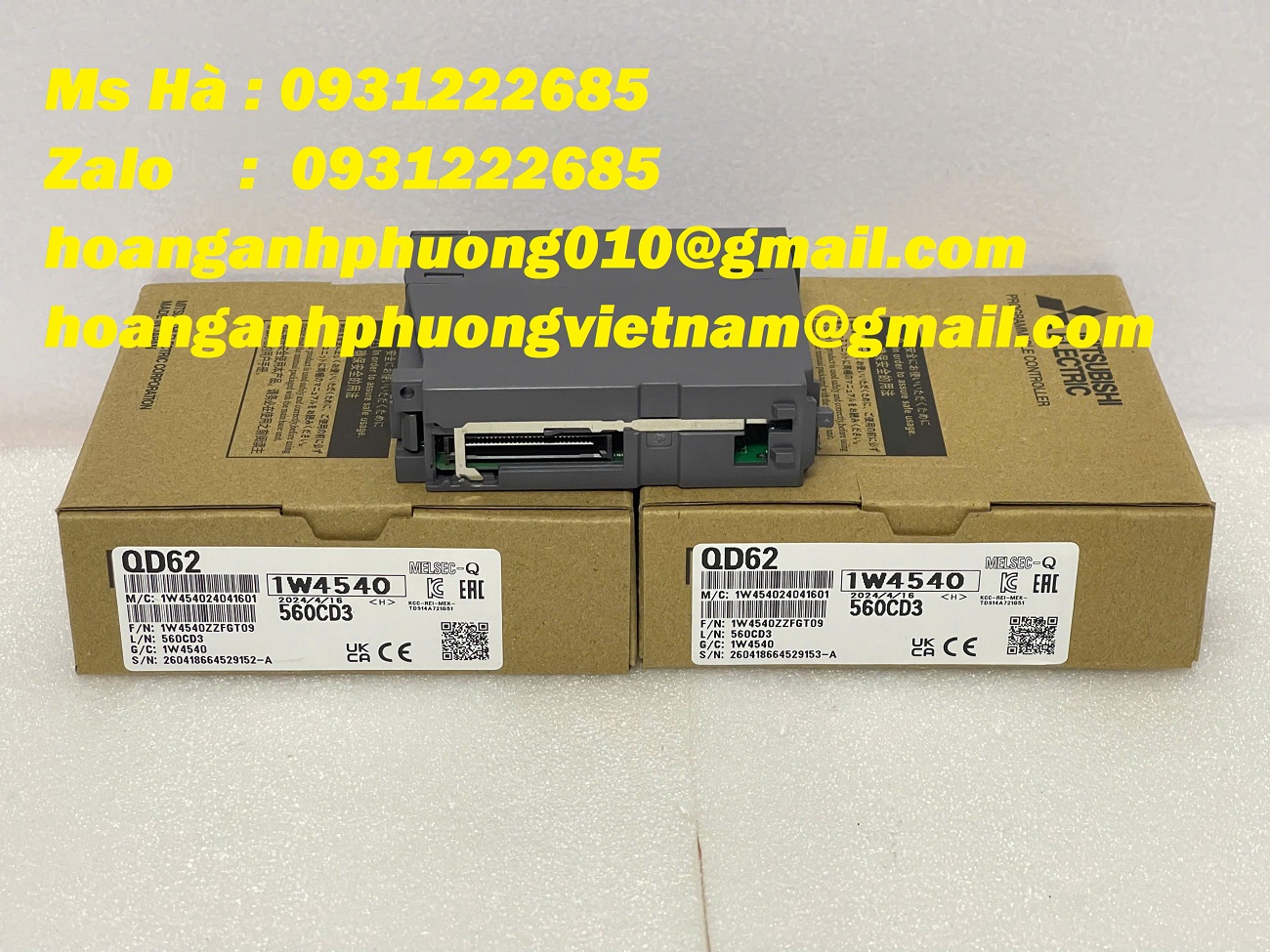 Mô đun QD62 mitsubishi - 2 kênh xử lý tốc độ cao - nhập mới